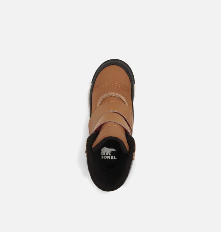 Sorel Barn Vinterkängor Brun/Svarta - Childrens Whitney™ Ii Strap - UCE-674159